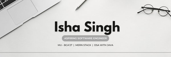 isha_singh06 Profile Banner