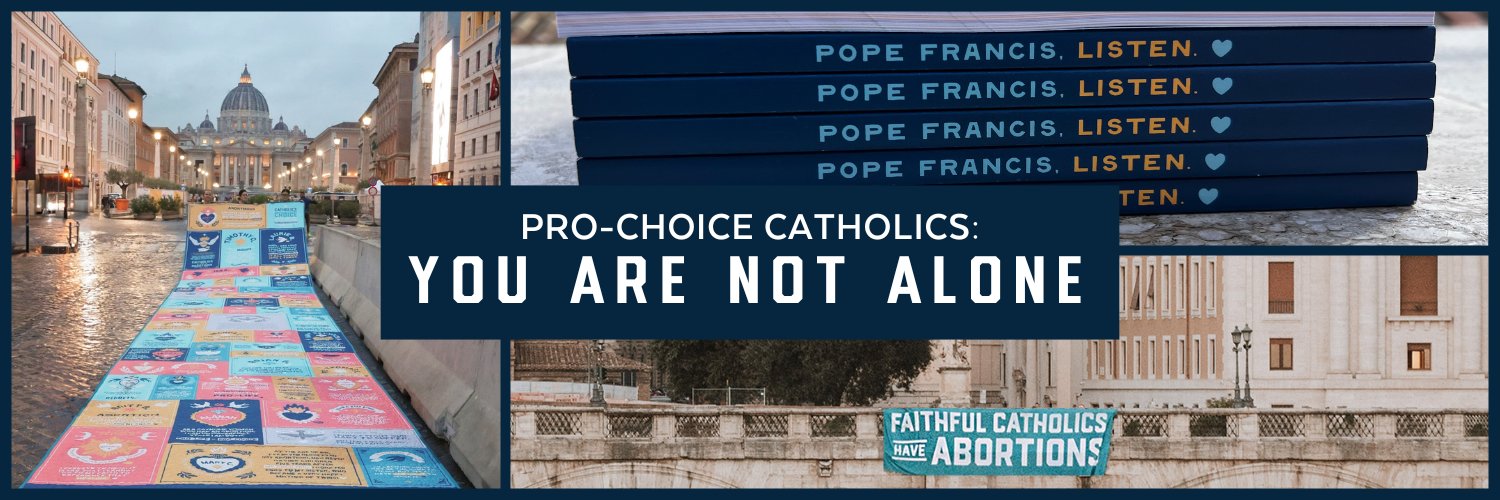 Catholics for Choice banner