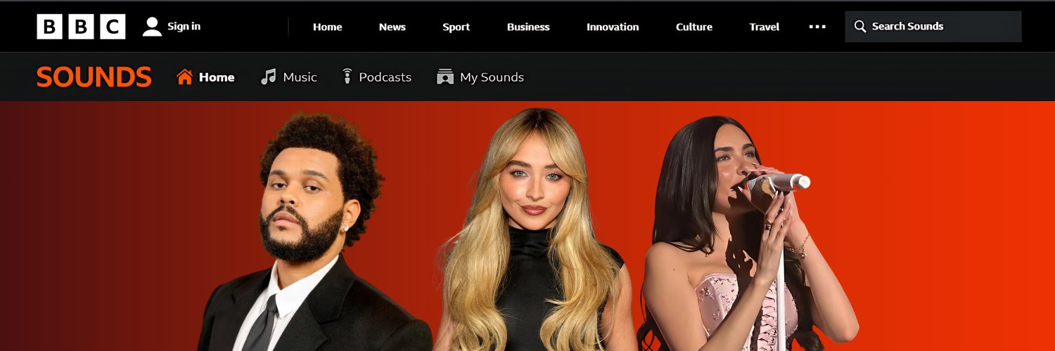 BBC Sounds ᴿᴾ | Parody banner