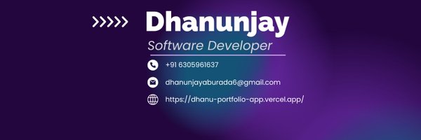 DhanunjayInCode Profile Banner