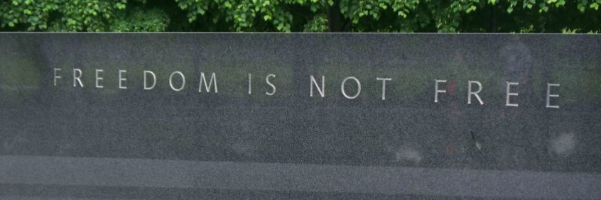 Liberty or Death's banner