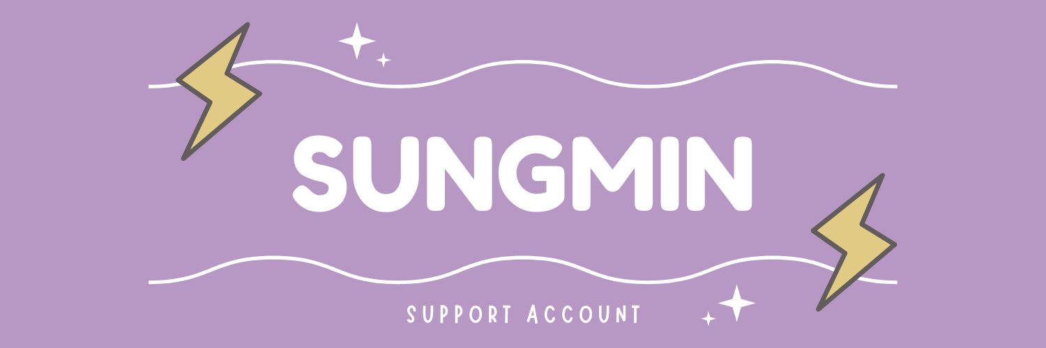 SUNGMIN For You 🍑 banner