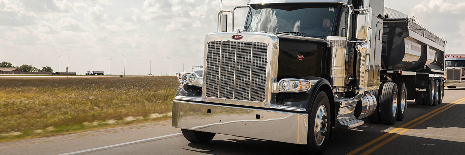 Brandt Peterbilt banner