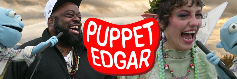 Puppet Edgar banner