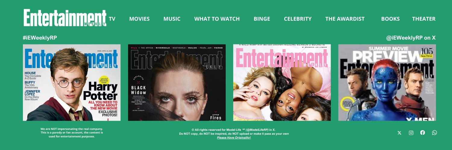 𝗘𝗇t𝗲𝙧t𝖺𝗂𝗇𝗺𝗲𝗇t 𝘞𝗲𝗲𝙠𝗹𝘆 ᴿᴾ banner