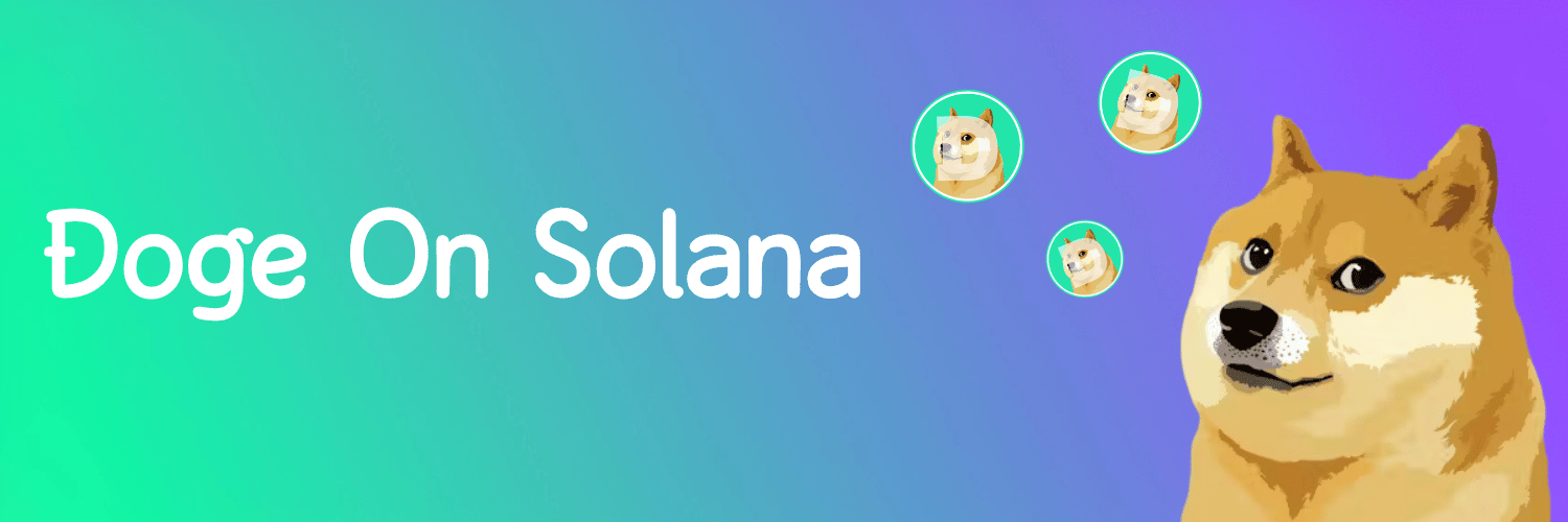 Doge on Solana banner