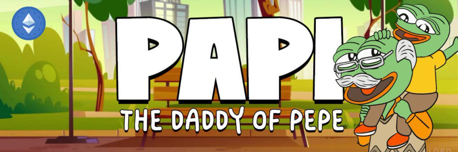$PAPI I PAPI COIN ETH banner
