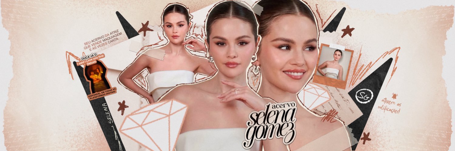 acervo selena gomez's banner
