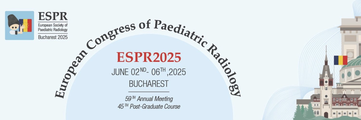 European Society of Paediatric Radiology banner