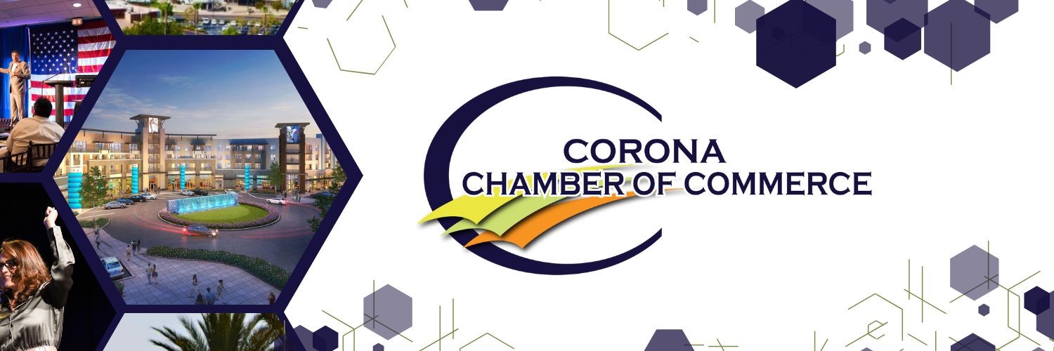 Corona Chamber of Commerce banner