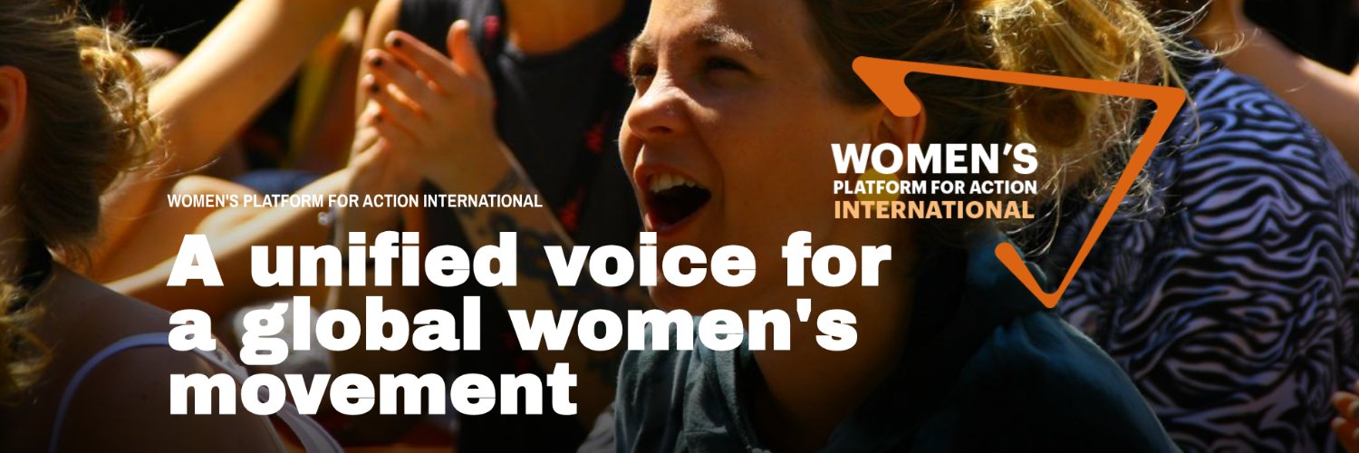 Women's Platform for Action International (WoPAI)'s banner