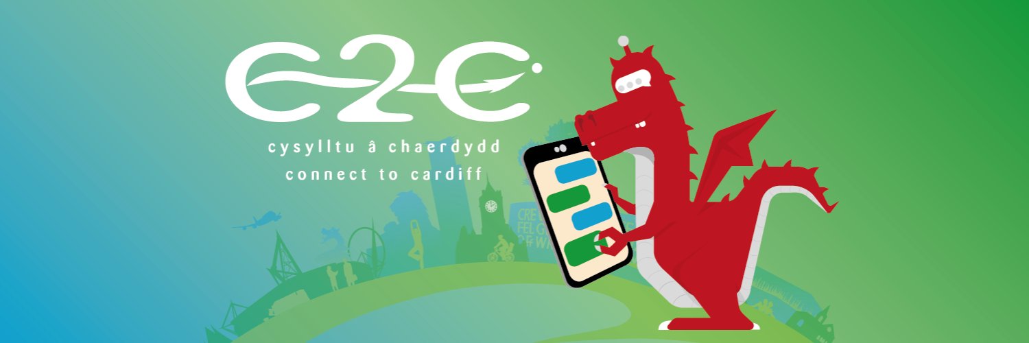 Connect2Cardiff/Cysylltu â Chaerdydd banner