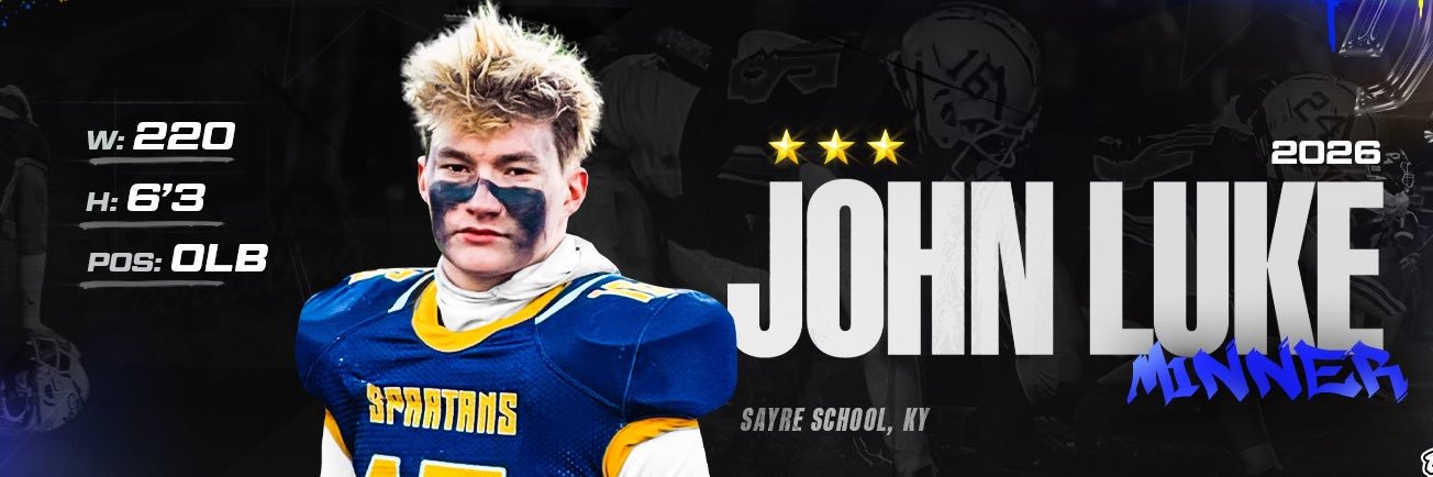 3 ⭐️John Luke Minner's banner