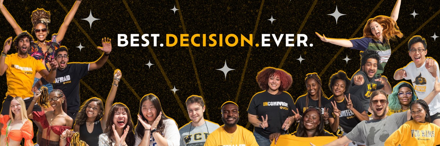 VCU Admissions banner