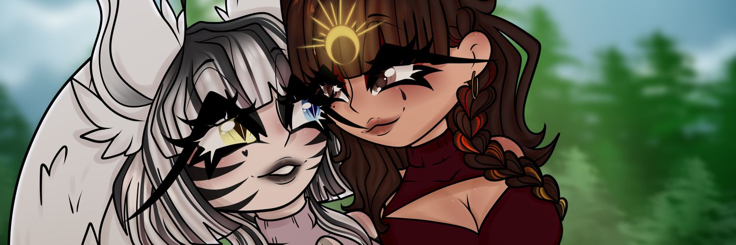 Solwyna☆☀️✨/ Velrisse 😈 banner