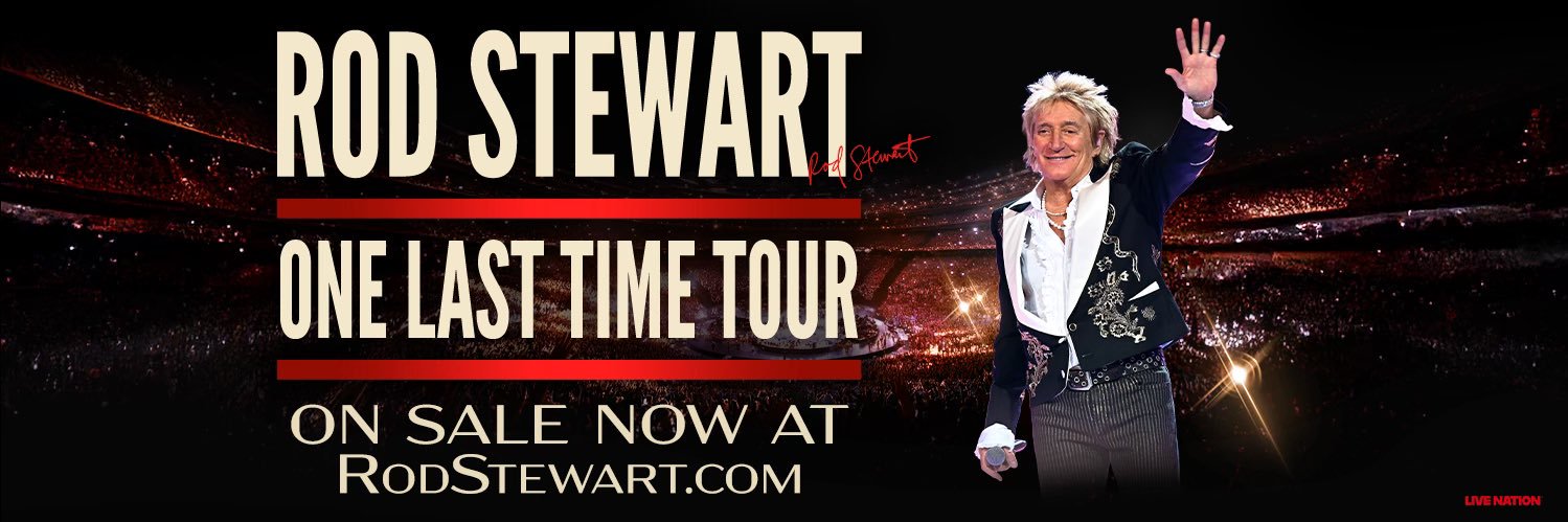 Sir Rod Stewart banner