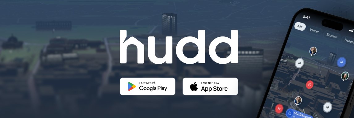 Hudd.no banner
