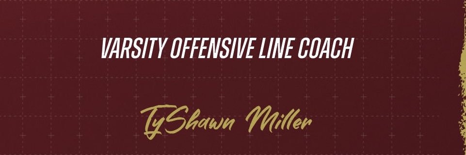 Coach Ty Miller banner