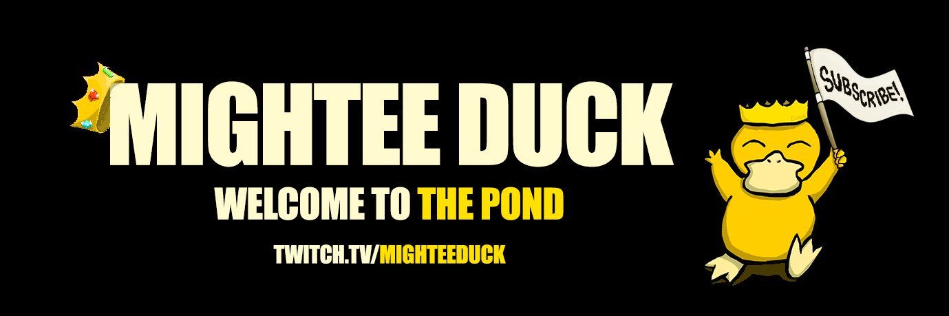 Mightee Duck banner