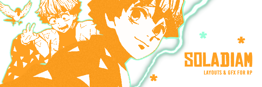 ᲼᲼✦᲼soladiam᲼◞ ᲼gfx banner