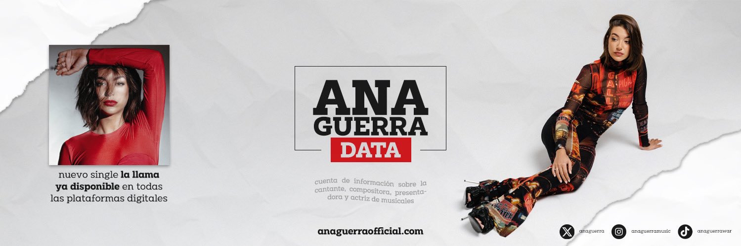 ANA GUERRA DATA banner