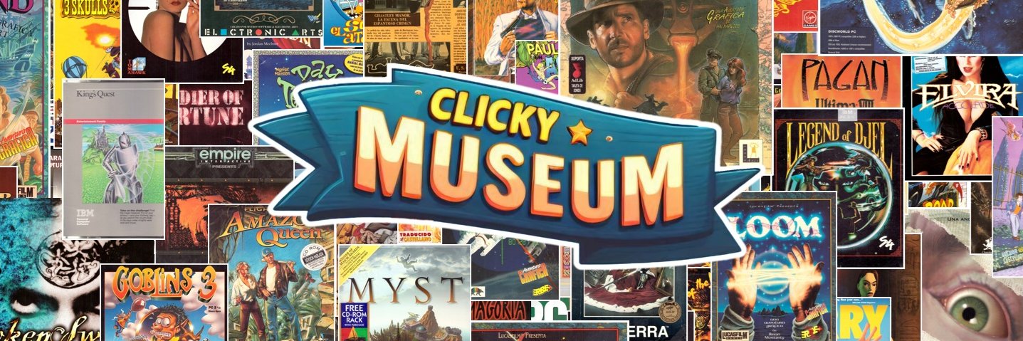 Clicky Museum banner