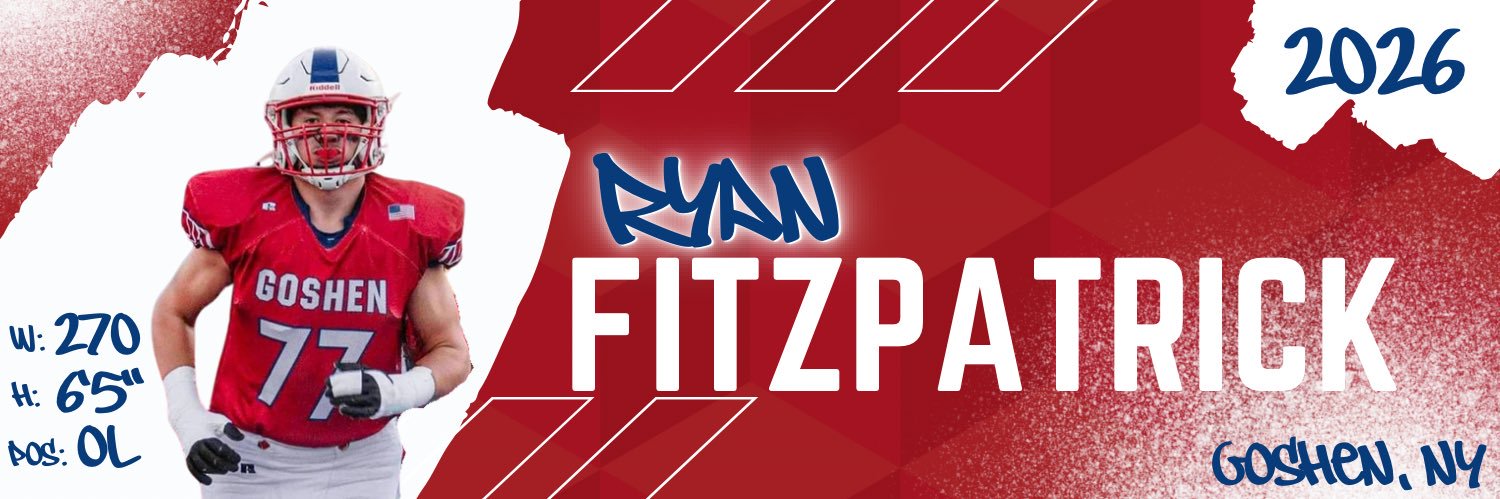 Ryan “Fitzy” FitzPatrick 2026 banner