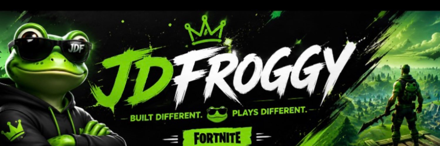 JDFroggypwr's profile banner image