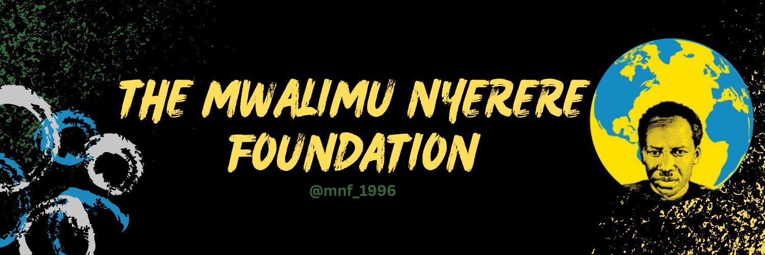 The Mwalimu Nyerere Foundation ( MNF) banner