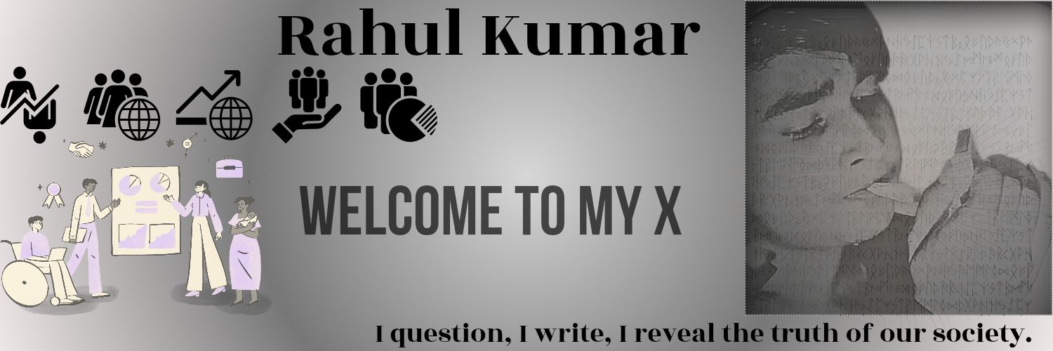 Rahul Kumar's banner