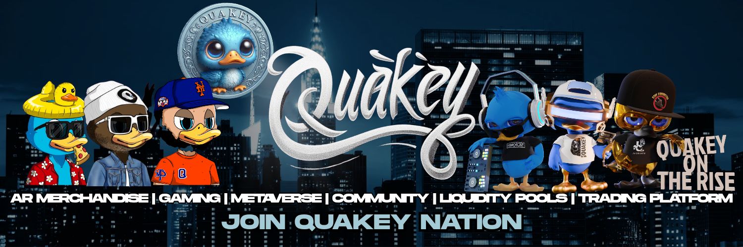 QUAKEY's banner