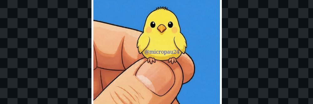 MICROPAU 🐥🤏 banner