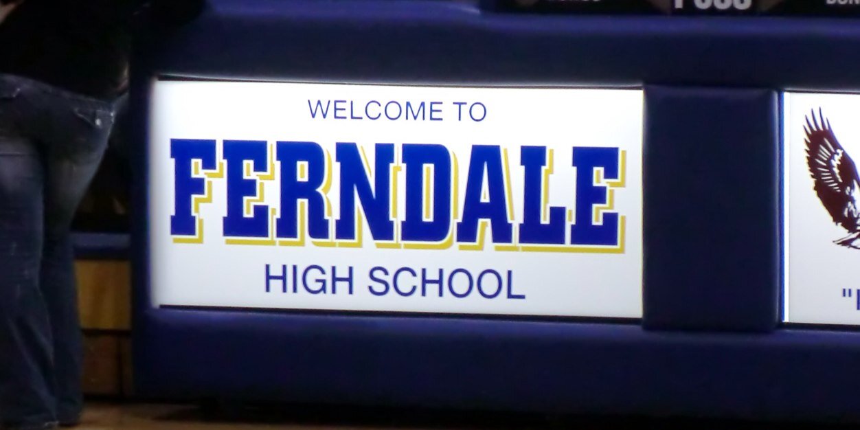 Ferndale High School banner
