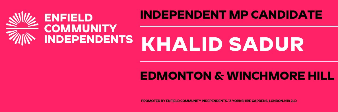 Khalid Sadur - Independent's banner