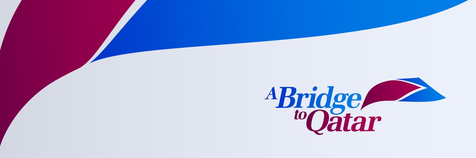 Bridge to Qatar banner