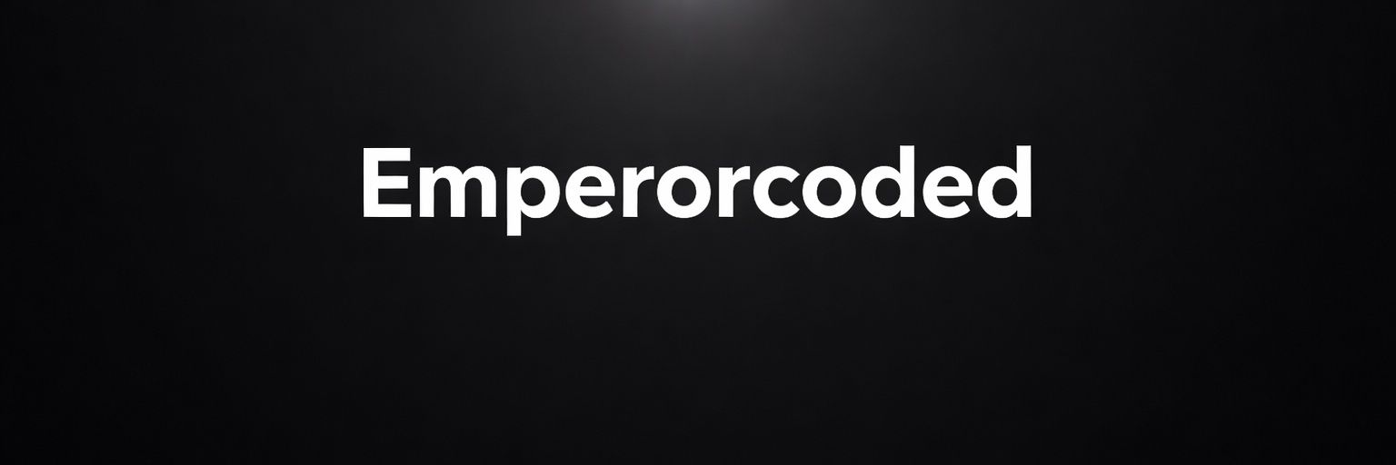 Emperorcoded🔶 banner