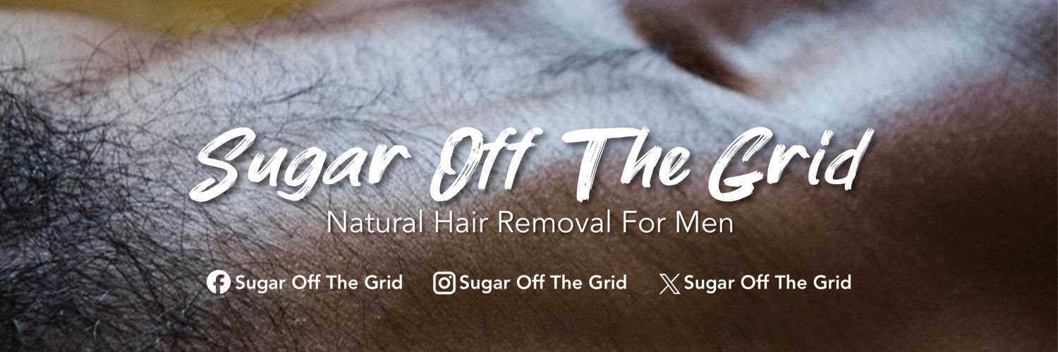 Sugar Off The Grid - Natural Hair Removal for Men banner