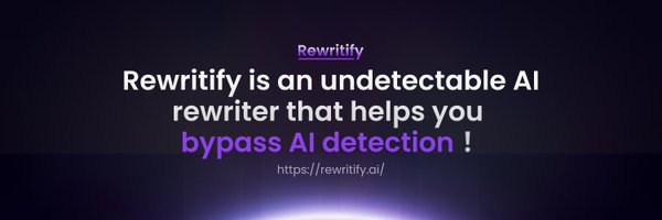 Rewritify Profile Banner