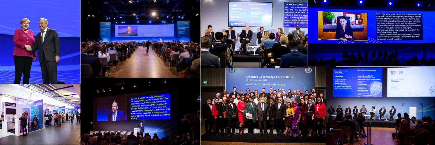 IGF - Internet Governance Forum's banner