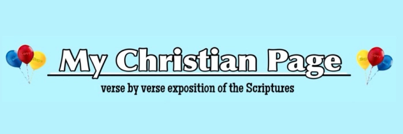 My Christian Page's banner