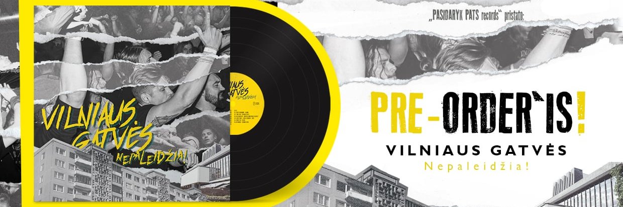 PASIDARYK PATS rec. banner