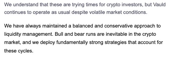 Vauld Creditors banner