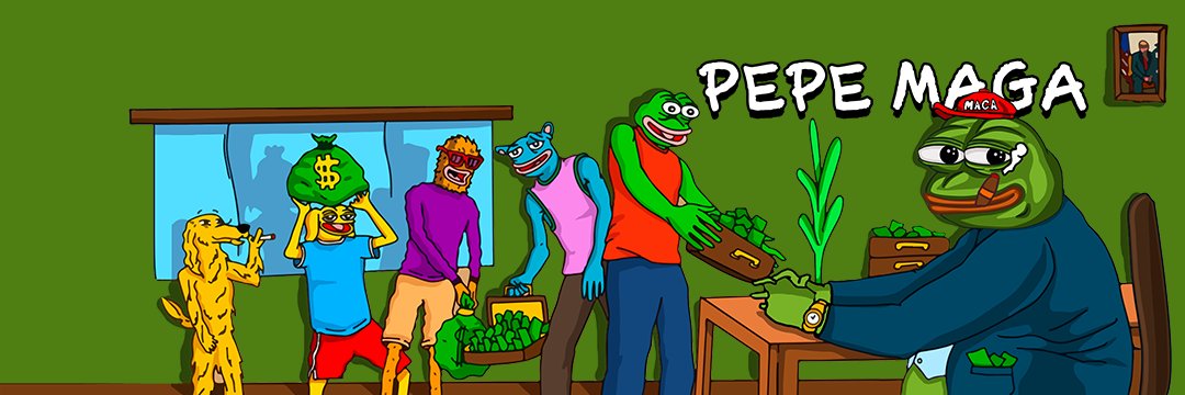 PEPE $MAGA banner
