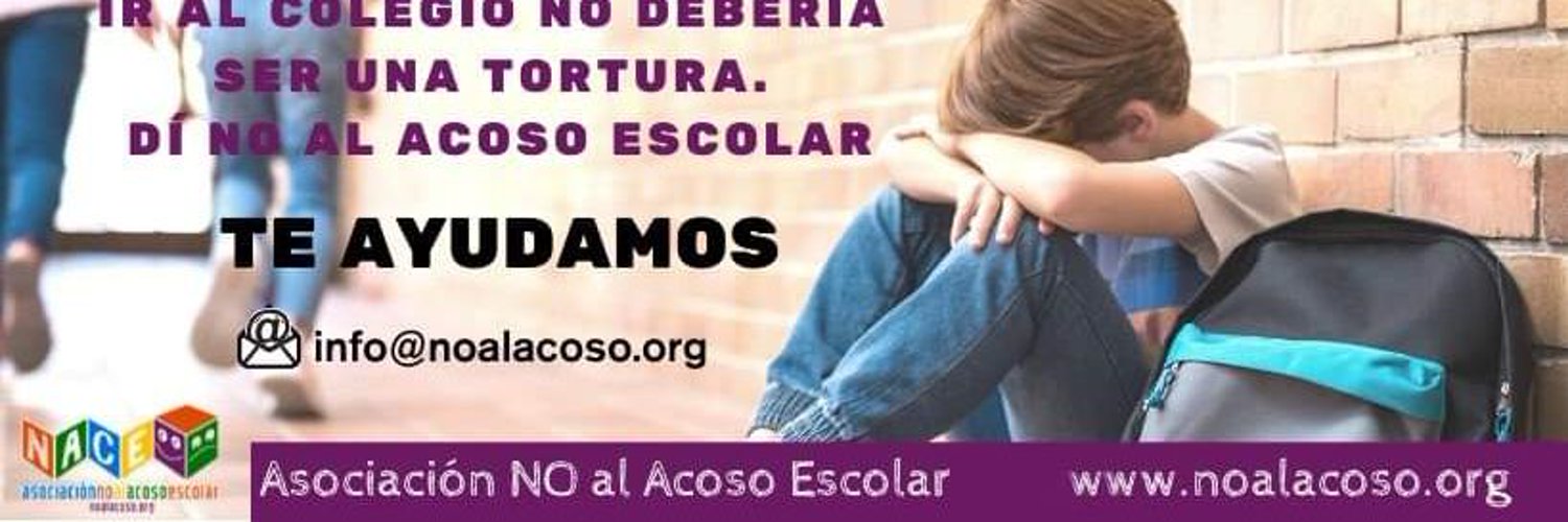 NACE No Al Acoso Escolar Profile Banner