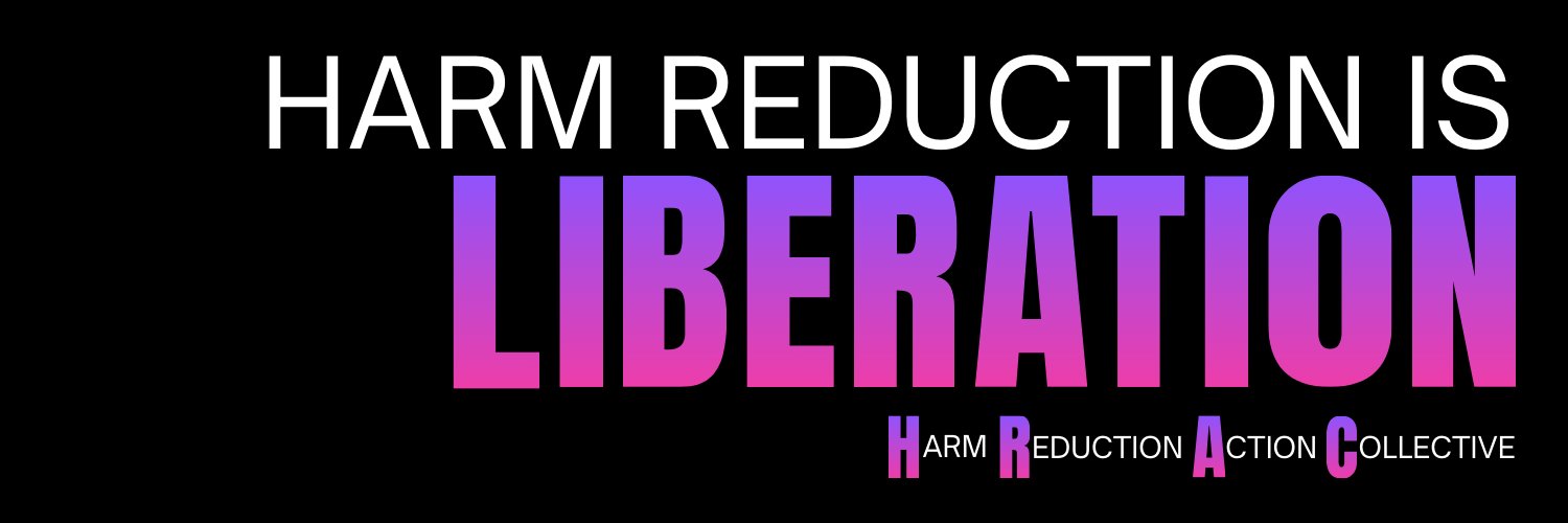 Harm Reduction Action Collective (HRAC)'s banner