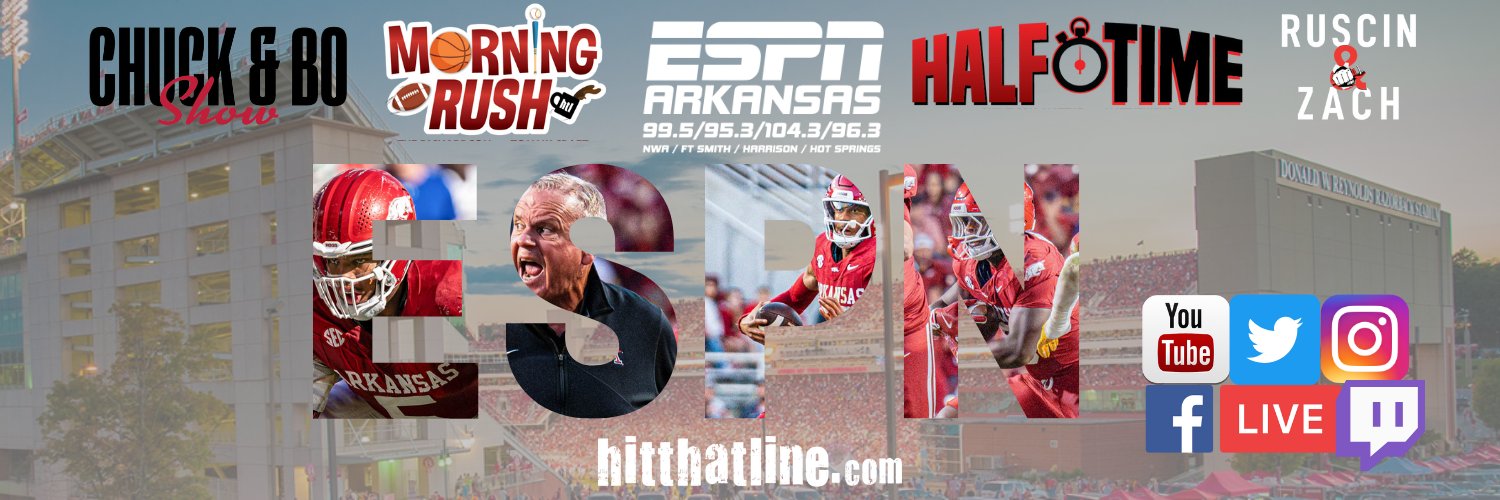 ESPN Arkansas & HitThatLine.com's banner