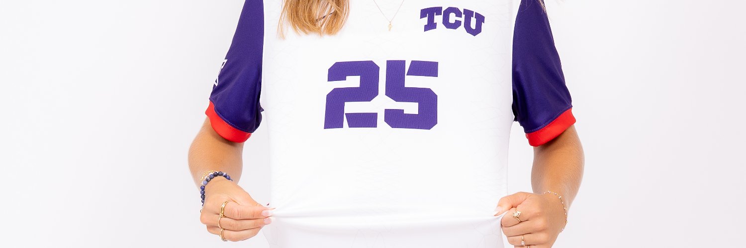 TCU Soccer's banner