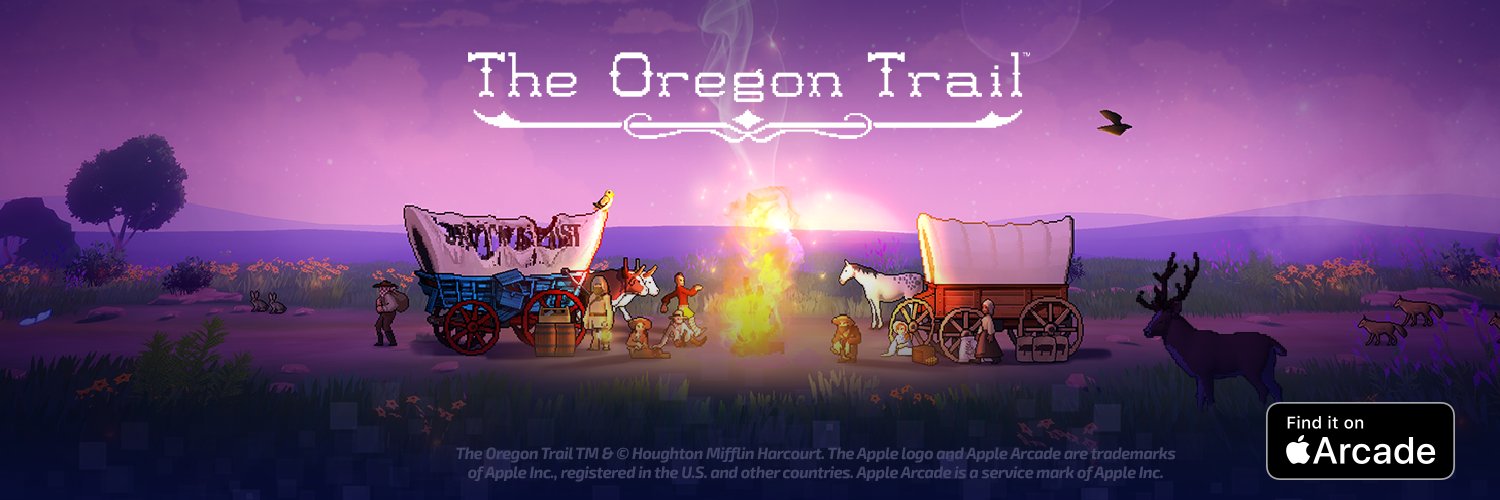 The Oregon Trail™ banner