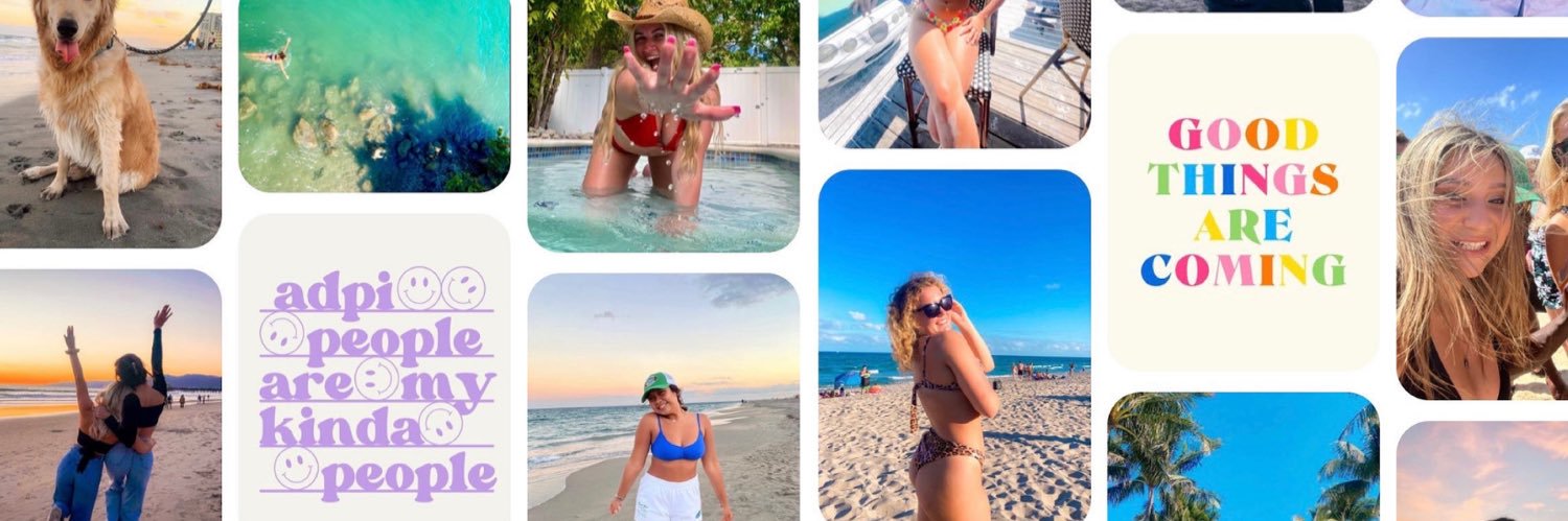 FAU Alpha Delta Pi banner