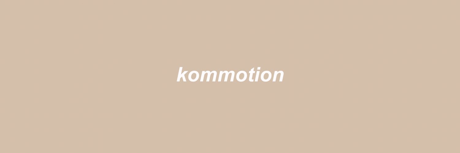 Kommotion's banner